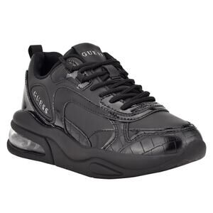 Guess Women's Fever Sneakers Black Sz 5.5